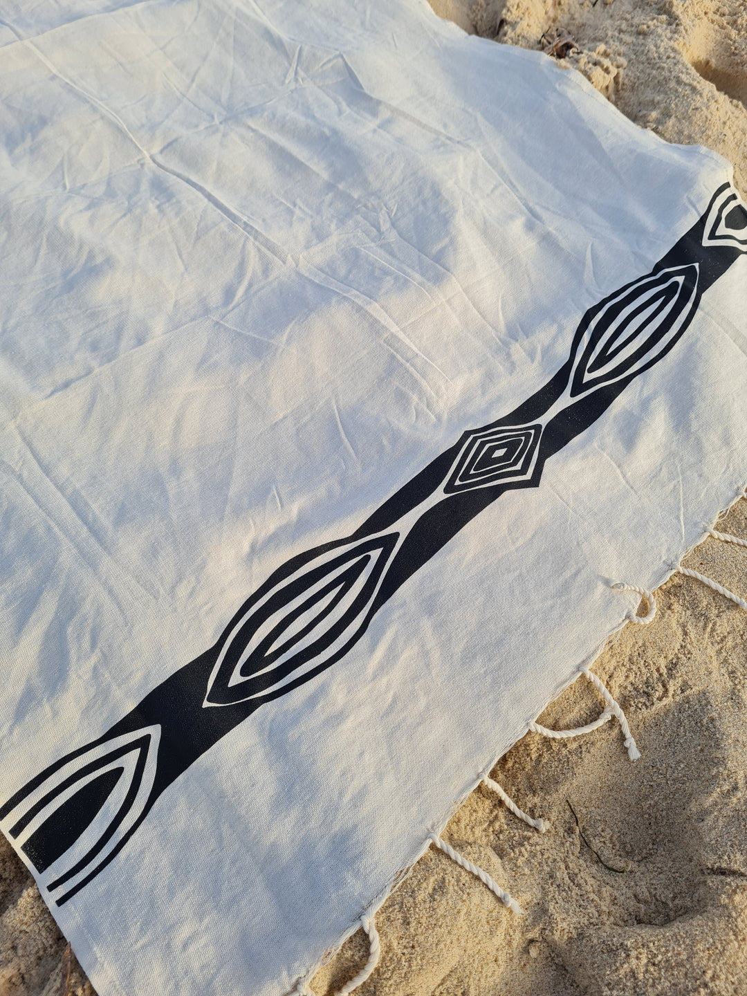 Serviette de plage 100% coton BANDA