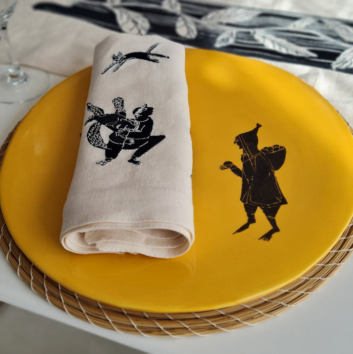 Serviettes de table en lin MEDINA - KATOUS