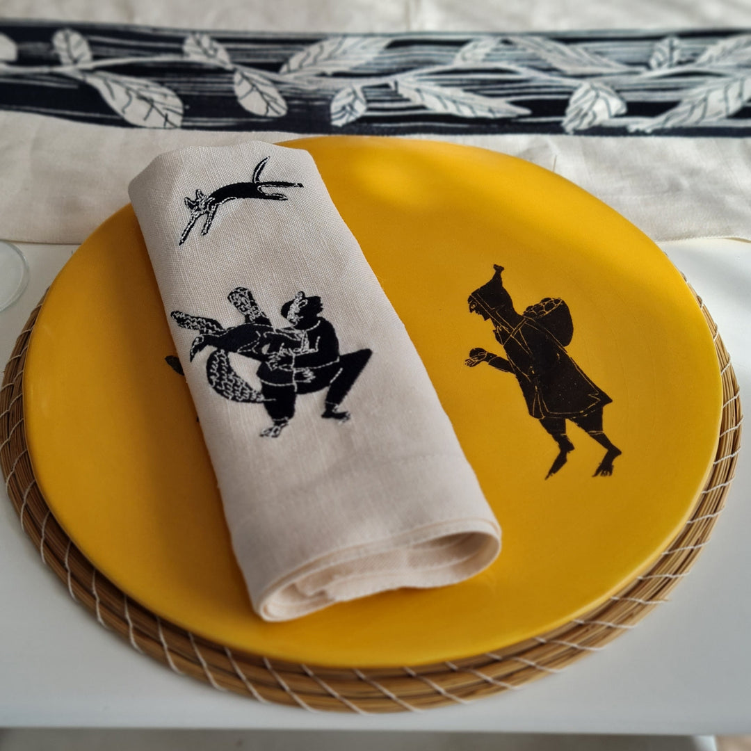 Serviettes de table en lin MEDINA - KATOUS