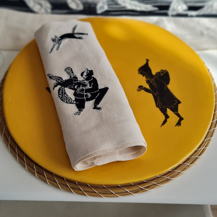 Serviettes de table en lin MEDINA - KATOUS