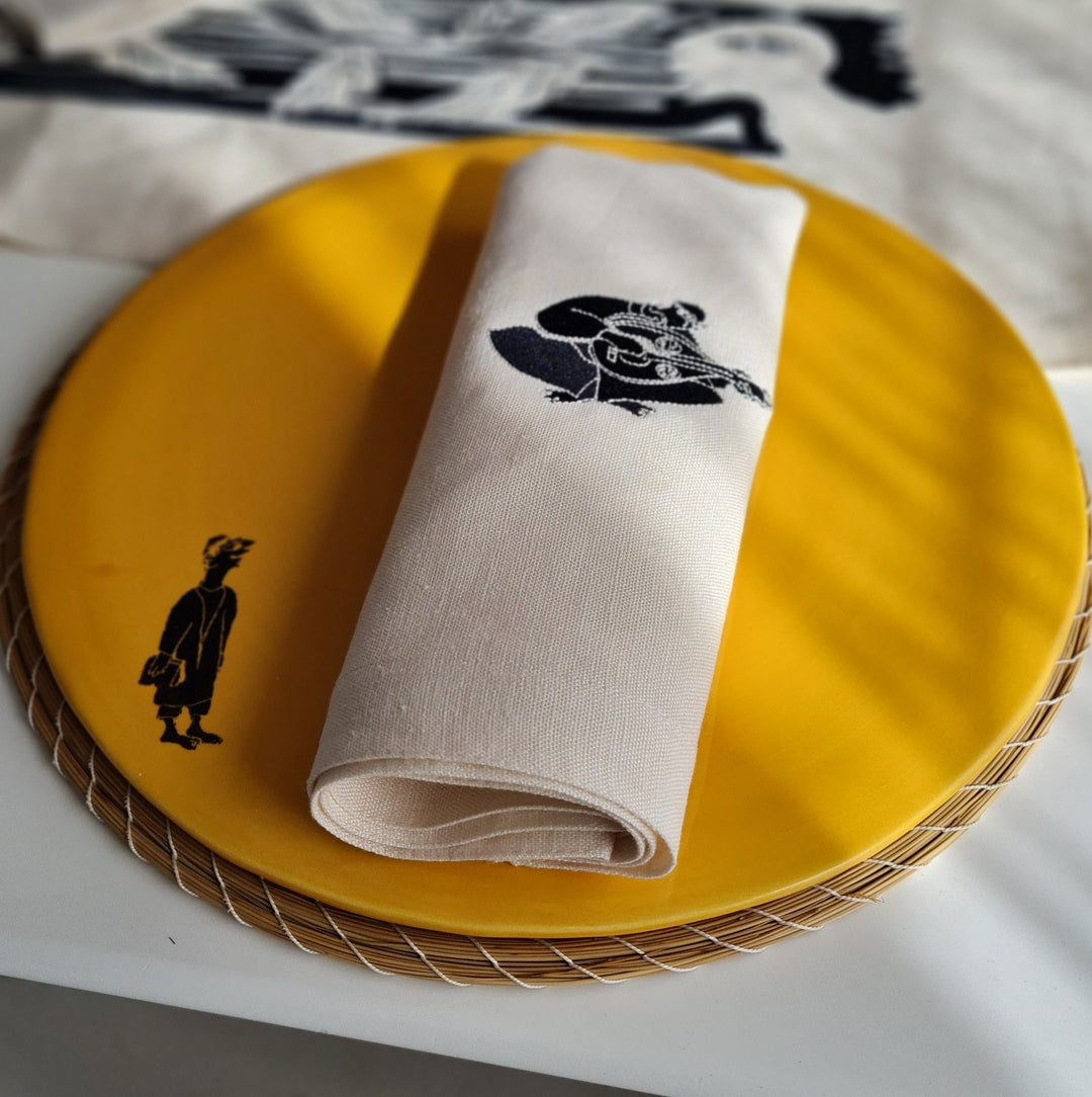 Serviettes de table en lin MEDINA - OUED