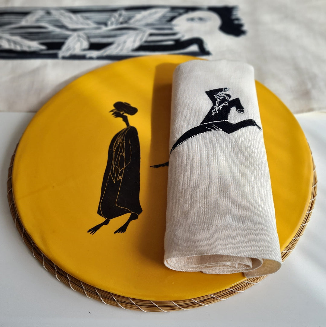 Serviettes de table en lin MEDINA - HARBA