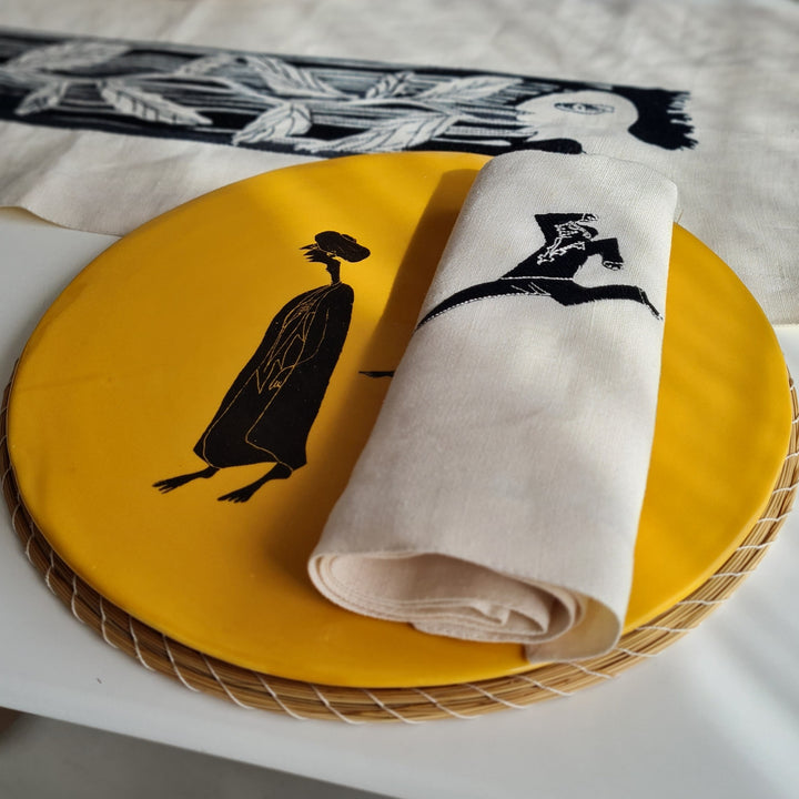 Serviettes de table en lin MEDINA - HARBA