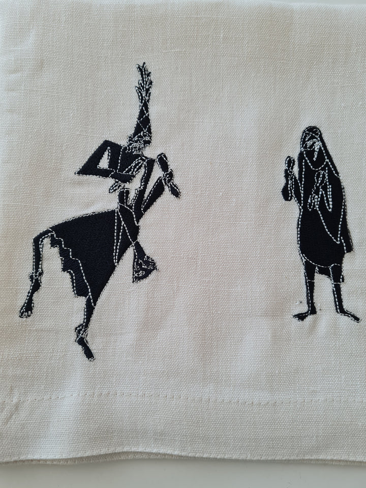 Serviettes de table en lin MEDINA - HKAYET