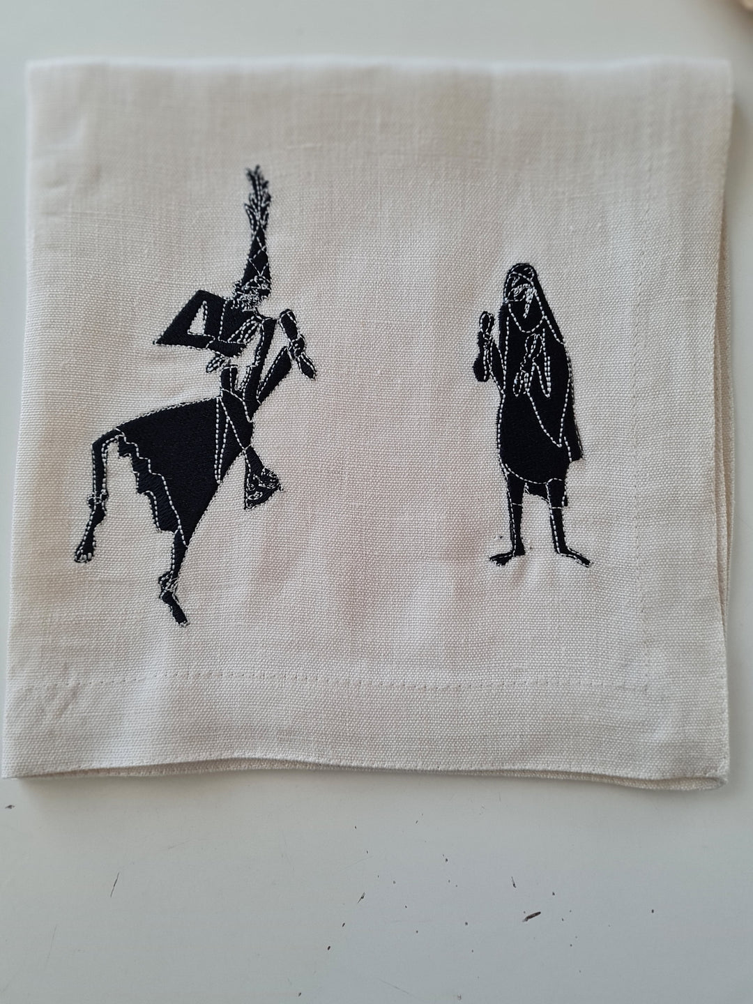Serviettes de table en lin MEDINA - HKAYET