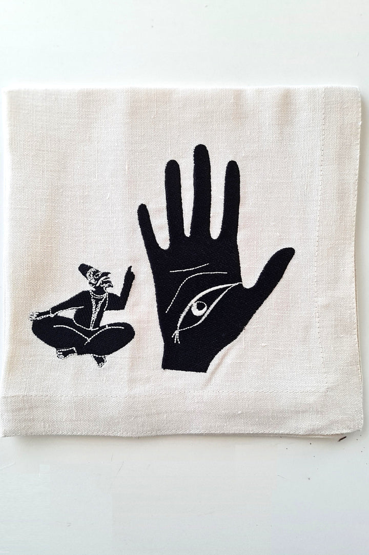 Serviettes de table en lin MEDINA - KHOMSA