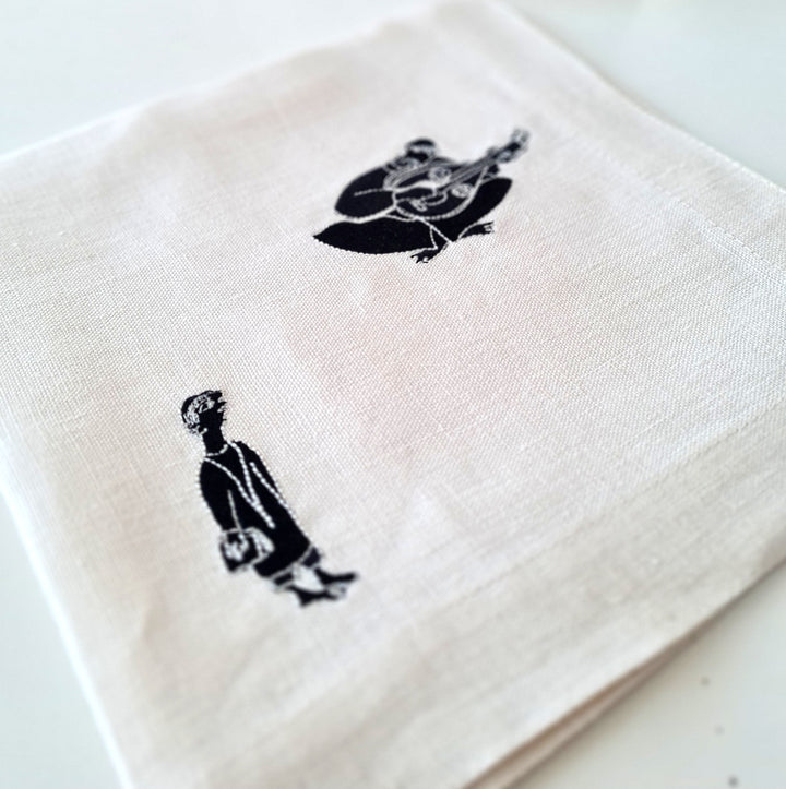 Serviettes de table en lin MEDINA - OUED
