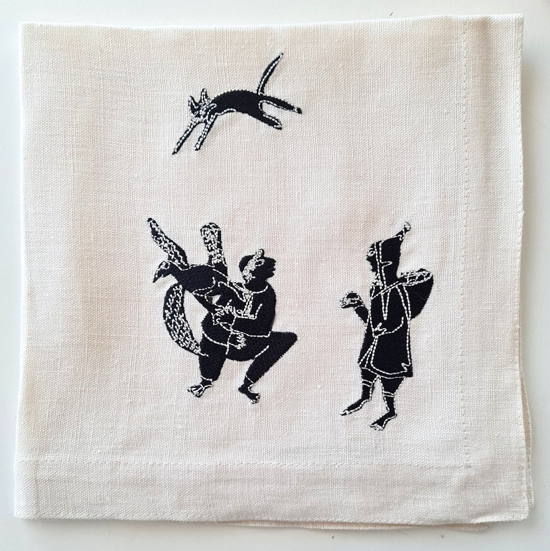 Serviettes de table en lin MEDINA - KATOUS