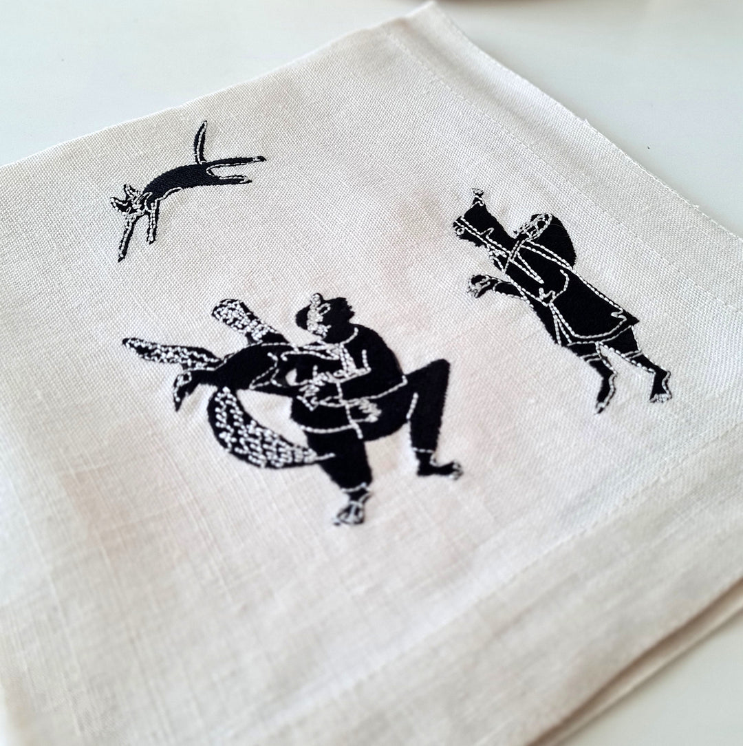 Serviettes de table en lin MEDINA - KATOUS