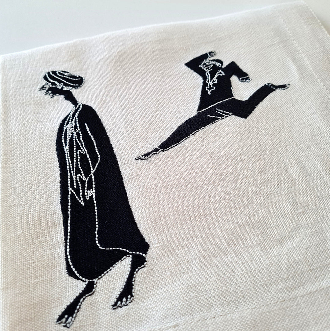 Serviettes de table en lin MEDINA - HARBA