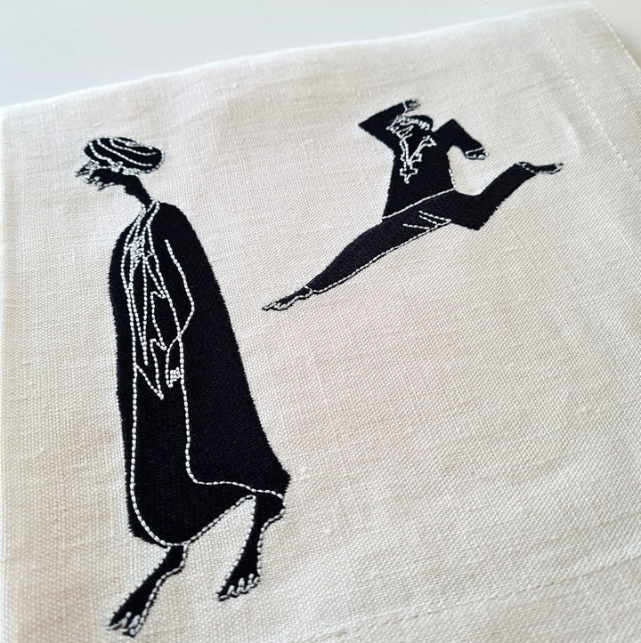Serviettes de table en lin MEDINA - HARBA